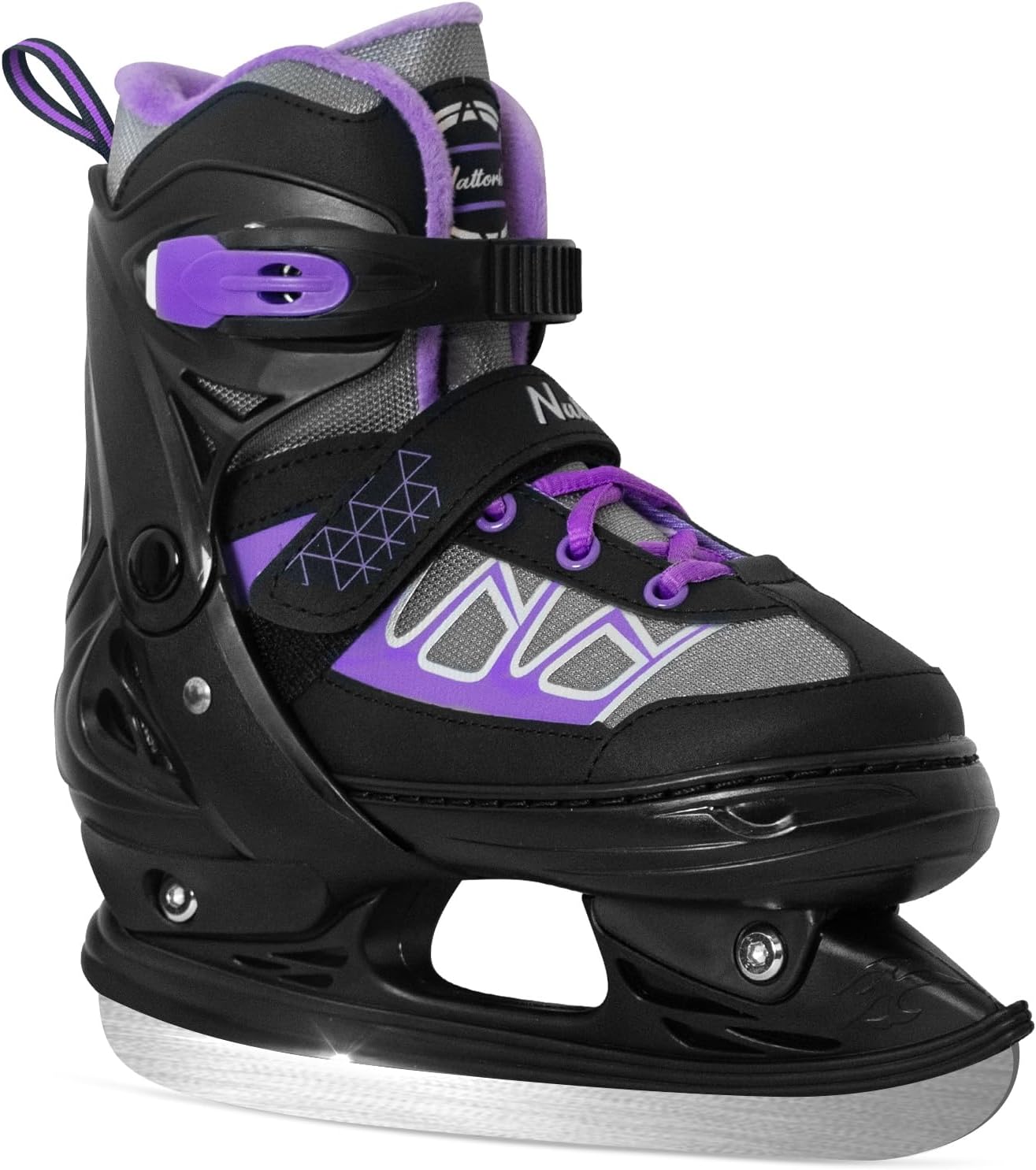 Hedstrom Adjustable Ice Skates Youth Size hot 8-11, Disney Frozen 2, Purple, (40-800