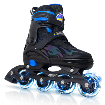 Nattork Adjustable Inline Skates for Kids - The Rush Lightning