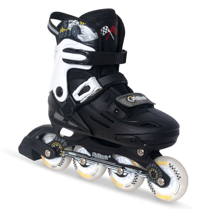 Nattork BLADE RACERS Adjustable Inline Skates - Frost